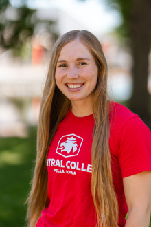 Megan Doty ’23, Central College student ambassador