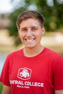 Michael Turnley '23, Central College student ambassador