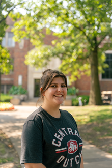 Georgia Matthews '26, Central College student ambassador