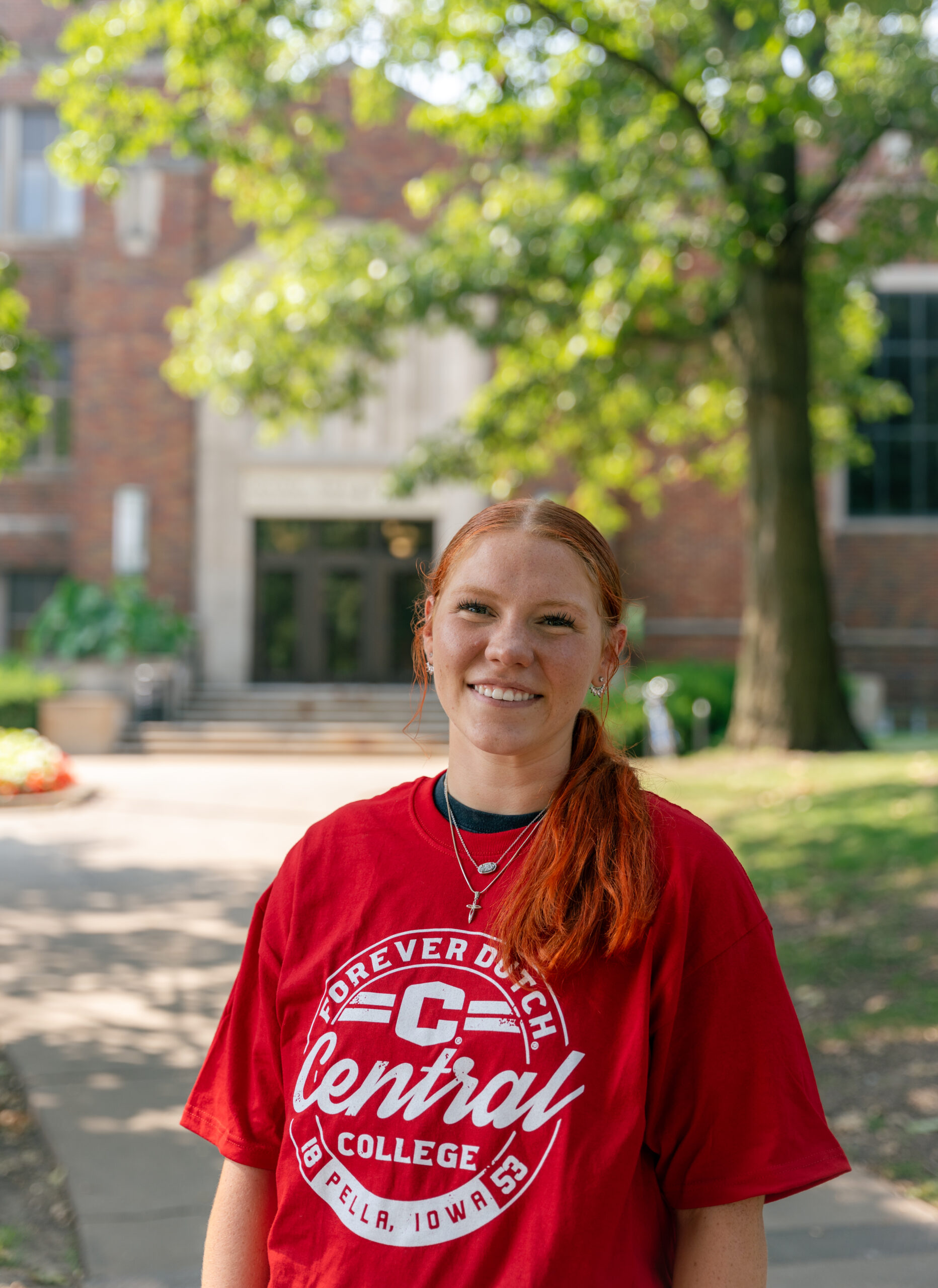 Jessie Pospisil '26, Central College student ambassador