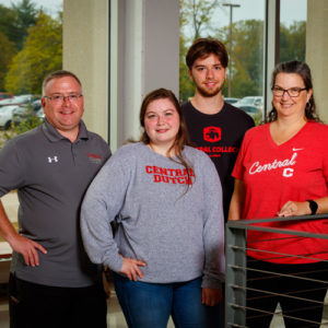 John and Jen McGee with children Katelyn '22 and Sean '23
